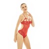 Body Femme Résille Rouge | Lingerie Sexy | Boutique SexyBlandice